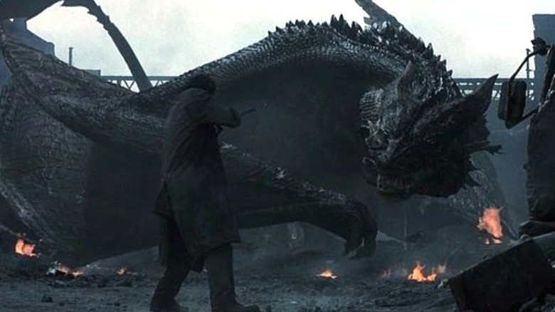 Reign of Fire's male dragon faces its killer