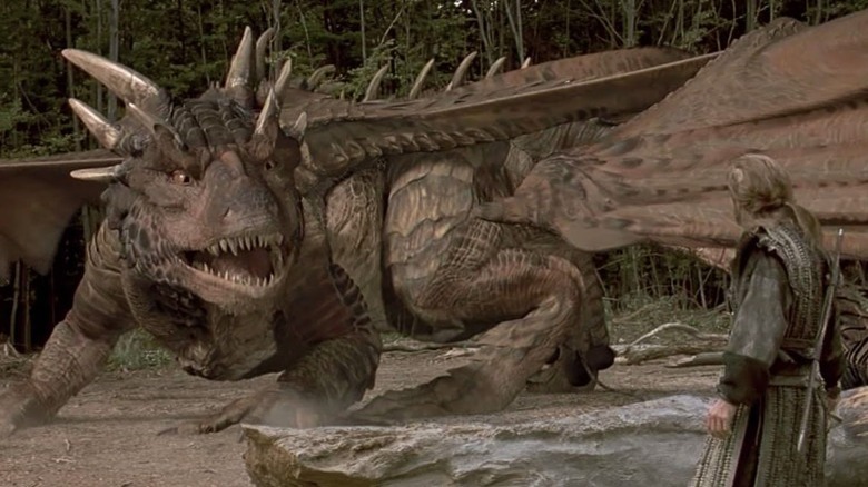 Dragonheart's Draco argues with Bowen