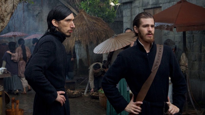 Adam Driver and Andrew Garfield in Silence