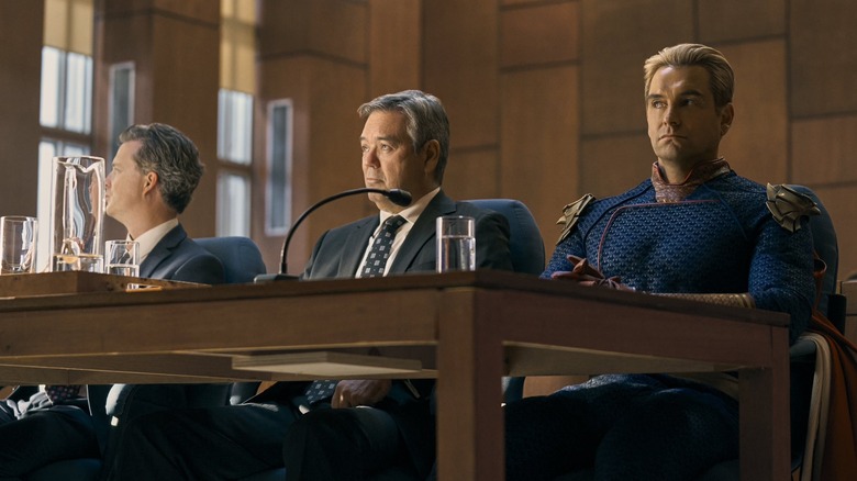 Homelander on trial The Boys season 4