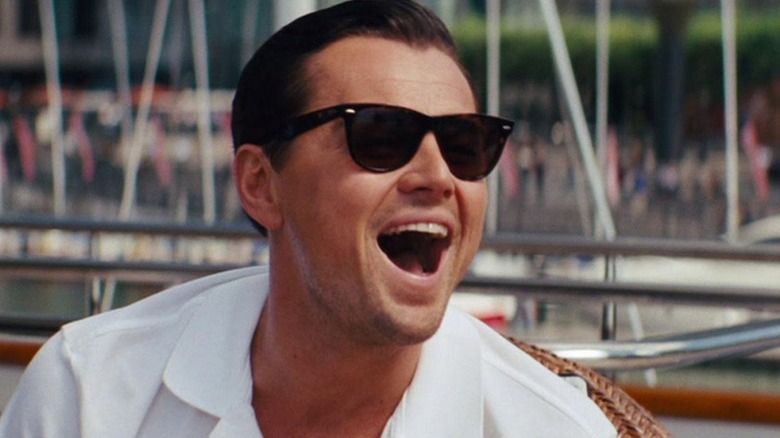 Leonardo DiCaprio in The Wolf of Wall Street