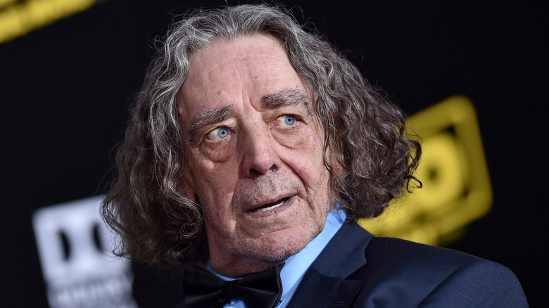 Peter Mayhew attends "Star Wars" press event 