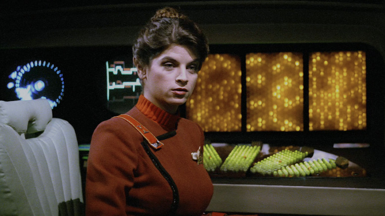 Kirstie Alley as Saavik