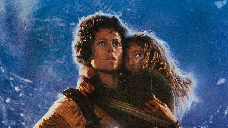 ripley newt aliens movie poster