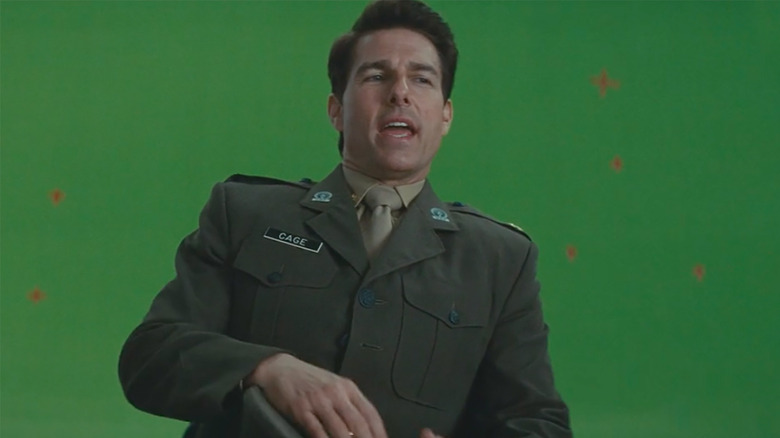 Edge of Tomorrow Tom Cruse Green Screen