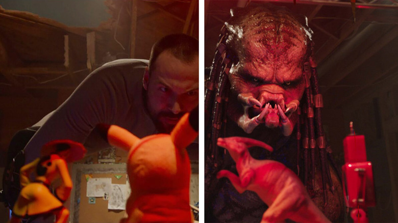 The Predator Before and After VFX