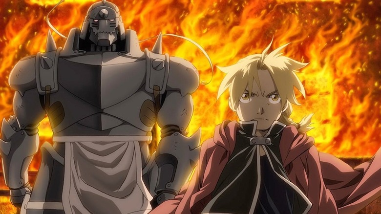 Fullmetal Alchemist Brotherhood Alphonse Elric Edward Elric brothers