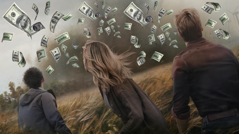 Twisters movie 2024 poster money 