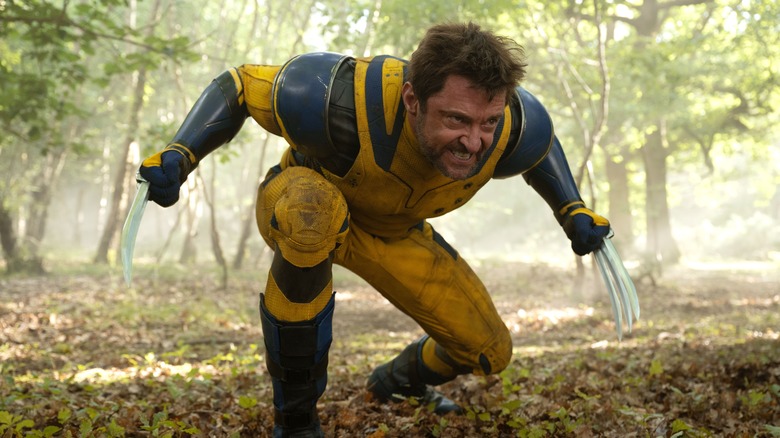 Deadpool & Wolverine Hugh Jackman yellow suit 