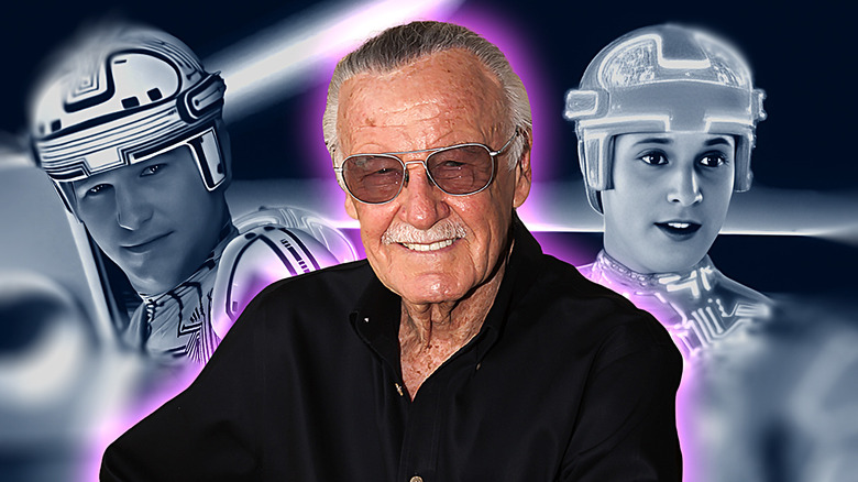 Stan Lee Tron collage