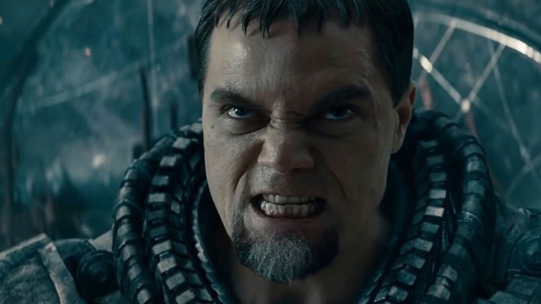 General Zod angrily gritting his teeth in Man of Steel