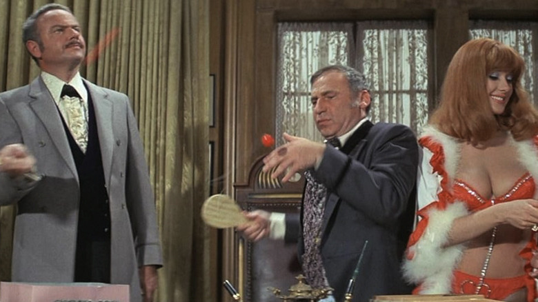 Mel Brooks in Blazing Saddles