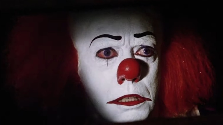 Tim Curry's Pennywise in the sewer in the IT miniseries