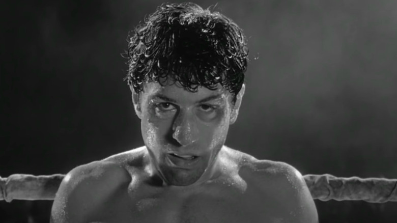 De Niro sweating boxing Raging Bull