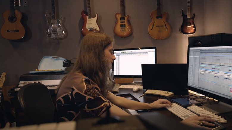 Ludwig Goransson in his studio