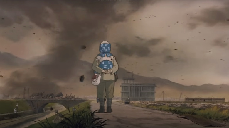 Grave of the Fireflies, storm